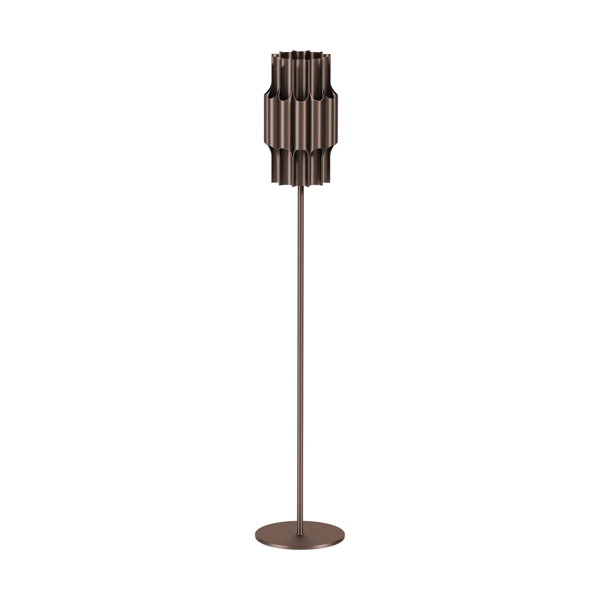 Pan 190 floor lamp, Bronzed LYFA