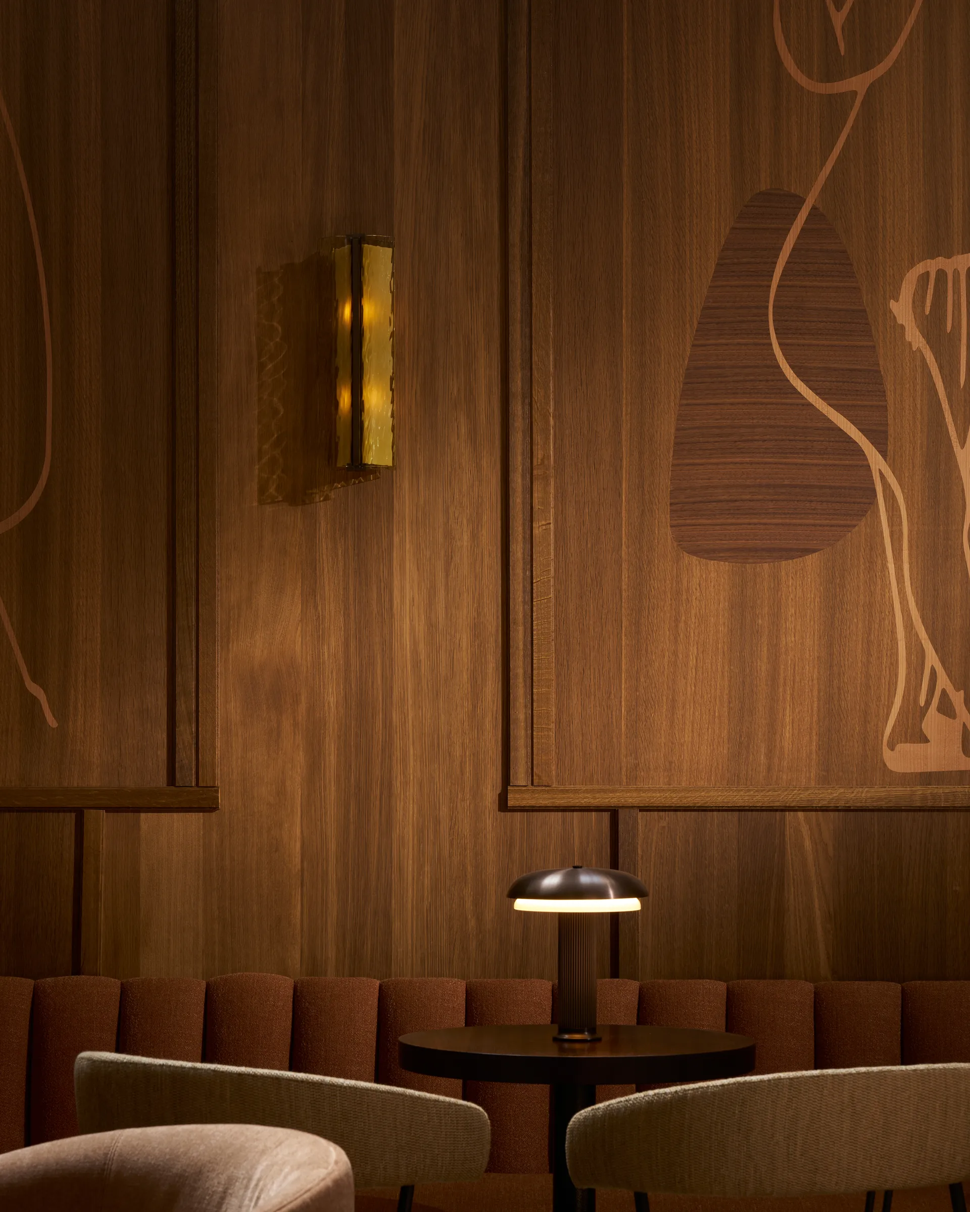 Ryff wall lamp, Bronze LYFA