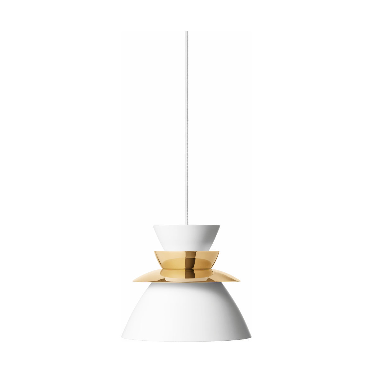 LYFA Sundowner 250 pendant Brass | Scandinavian Design | Pendant lamps | Gold-coloured