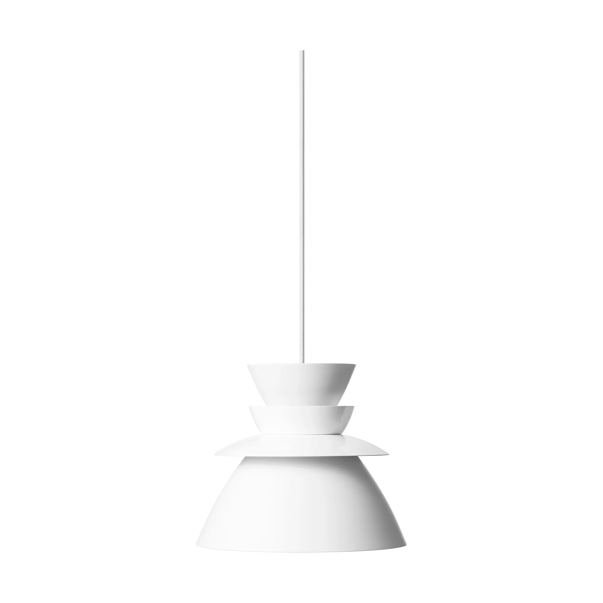 Sundowner 250 pendant, White LYFA
