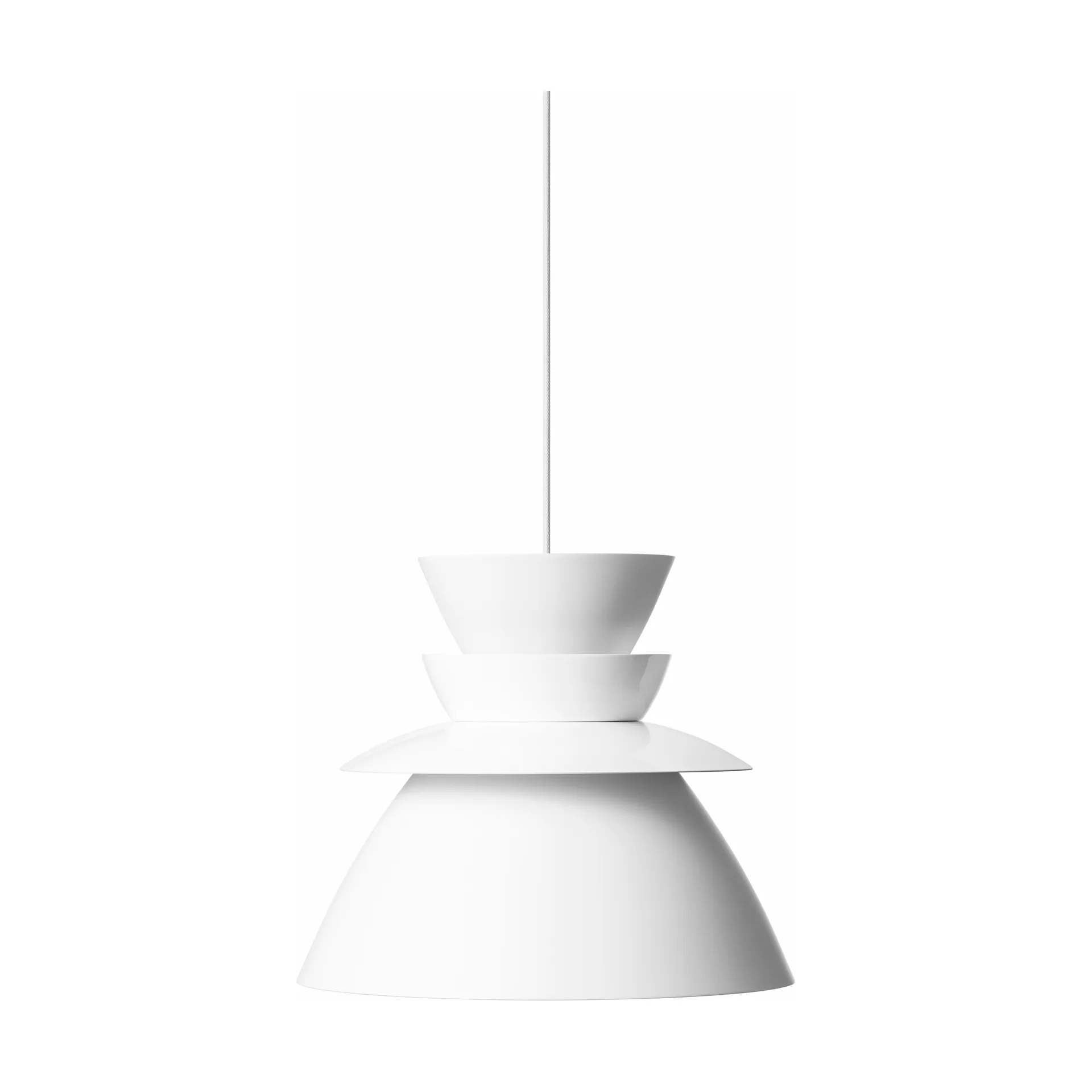 Sundowner 400 pendant, White LYFA