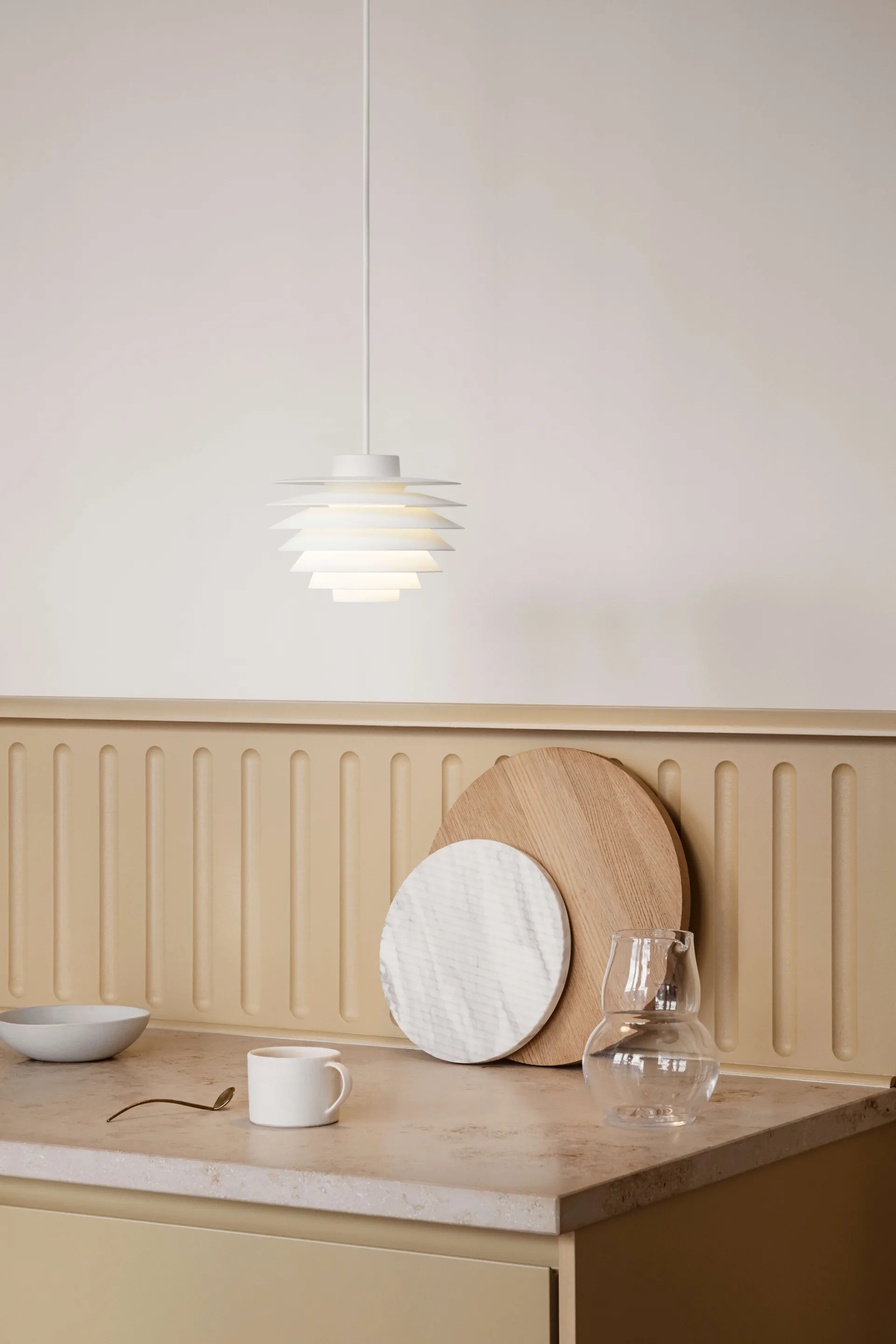 Verona 175 pendant, White LYFA