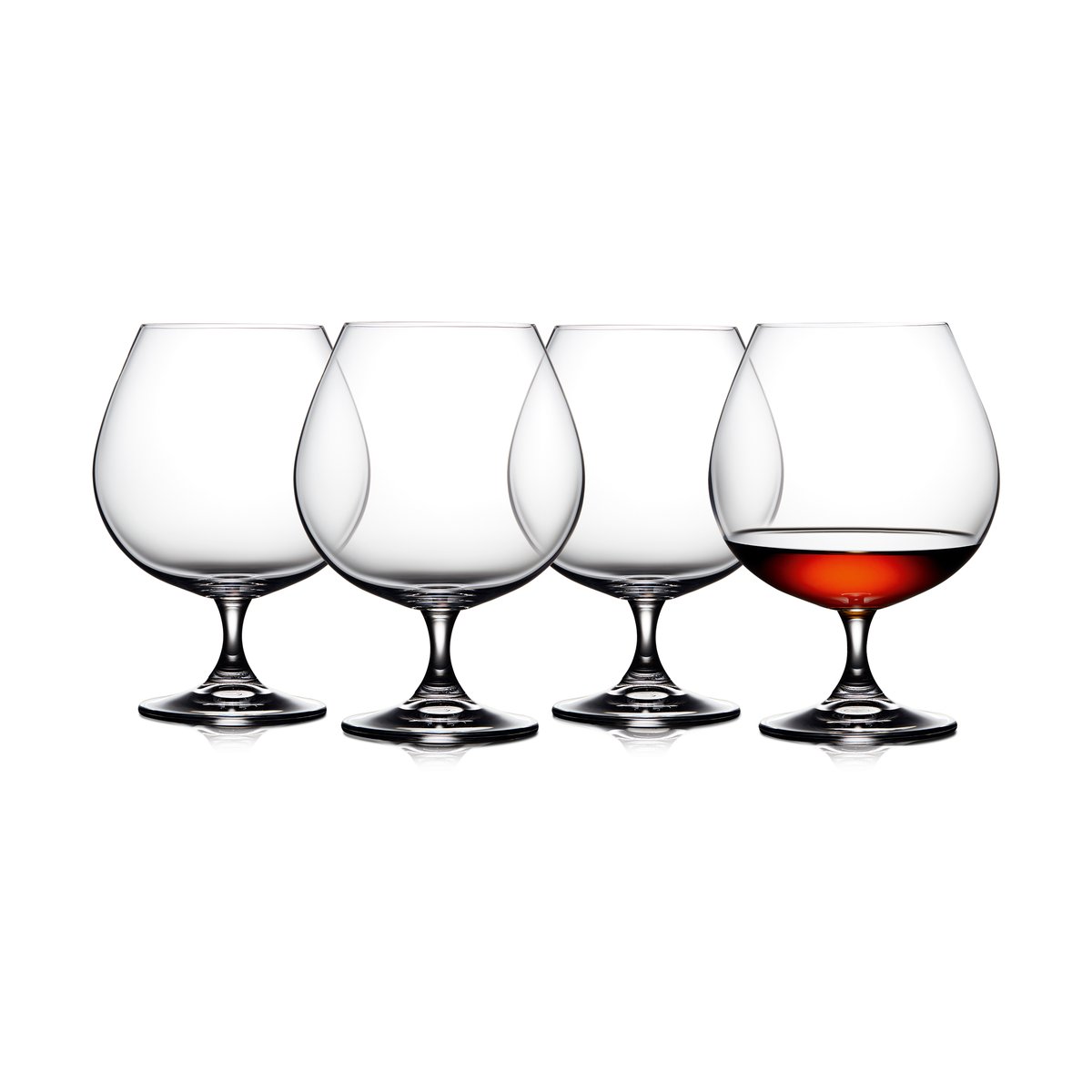 Lyngby Glas Juvel congac glass 69 cl 4-pack Crystal