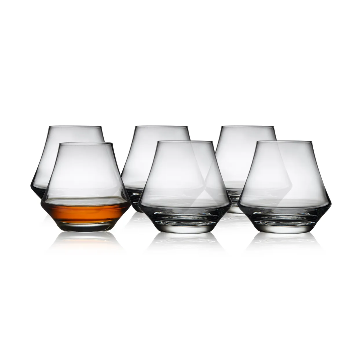 Lyngby Glas Juvel rum glass 29 cl 6-pack Clear | Scandinavian Design | Transparent