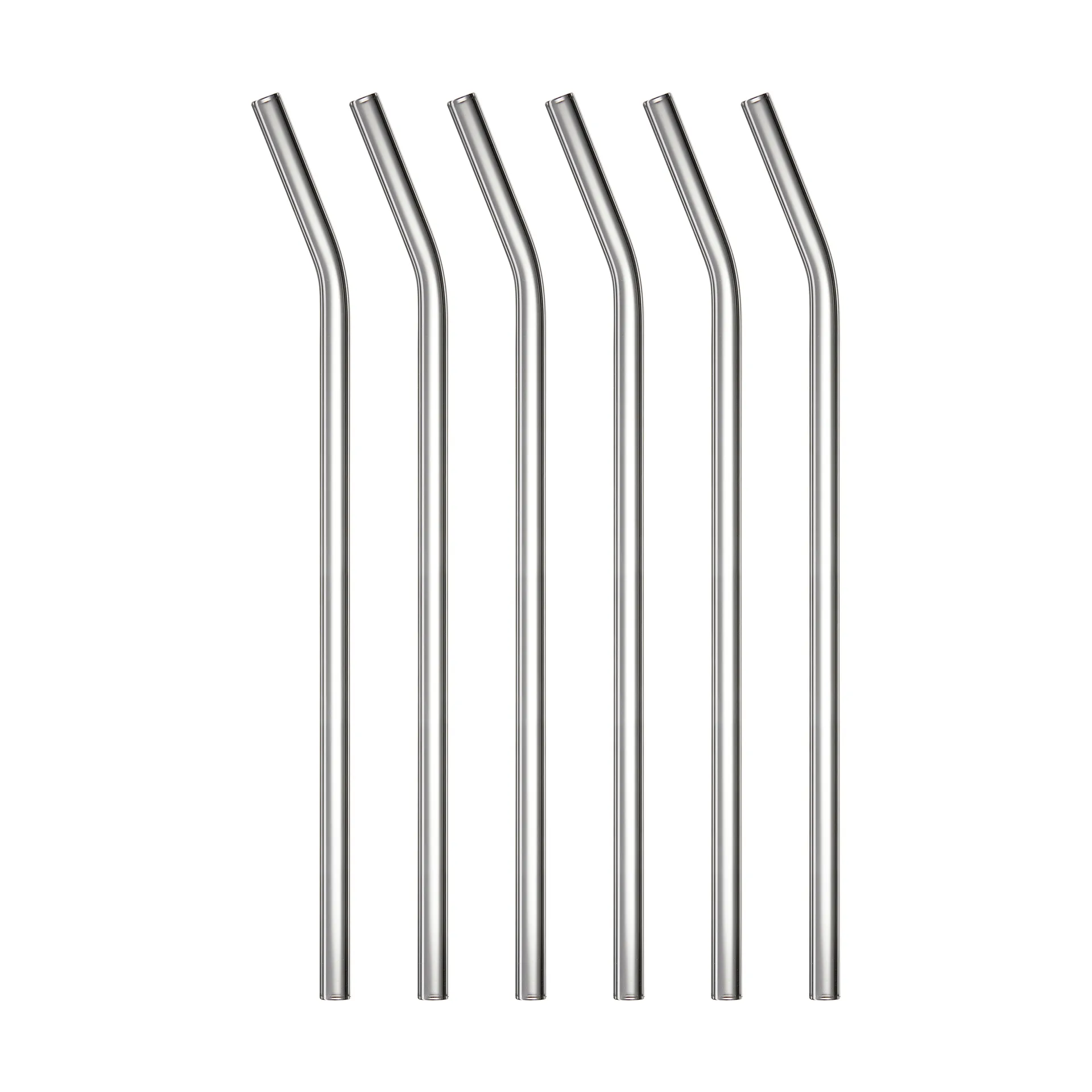 Lyngby Glas straw 21.5 cm 6-pack, Clear Lyngby Glas