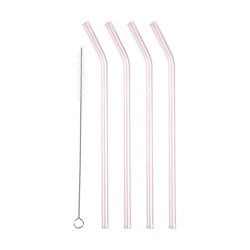 Lyngby Glas Lyngby Glas straws 21.5 cm 4-pack Pink