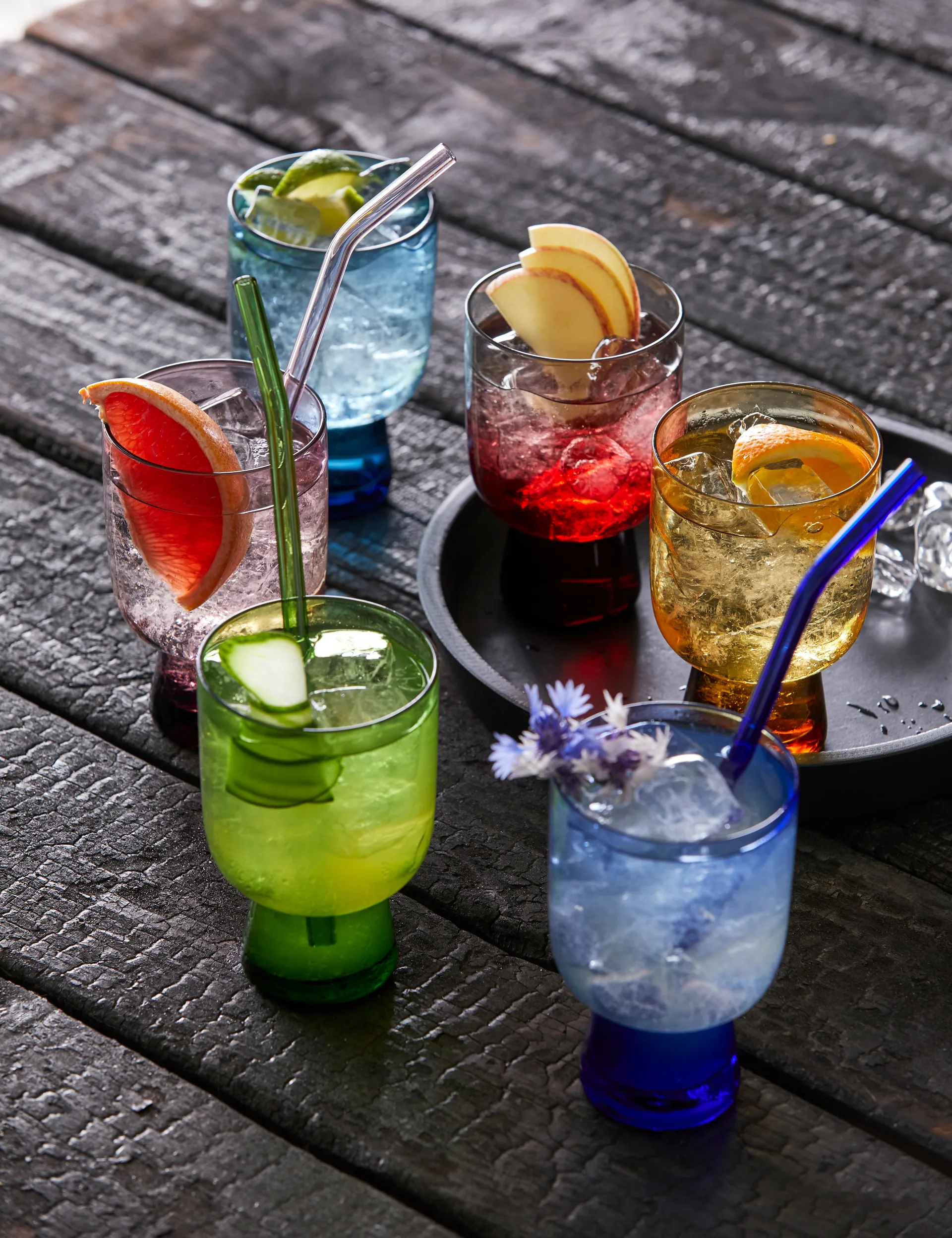 Lyngby Glas tumbler glass 30 cl 6-pack, Mix Lyngby Glas