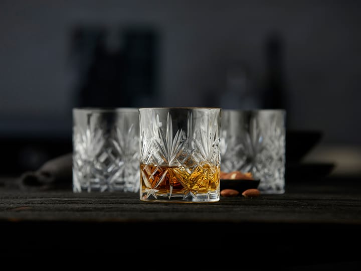Melodia whisky glass 31 cl 6-pack - Crystal - Lyngby Glas
