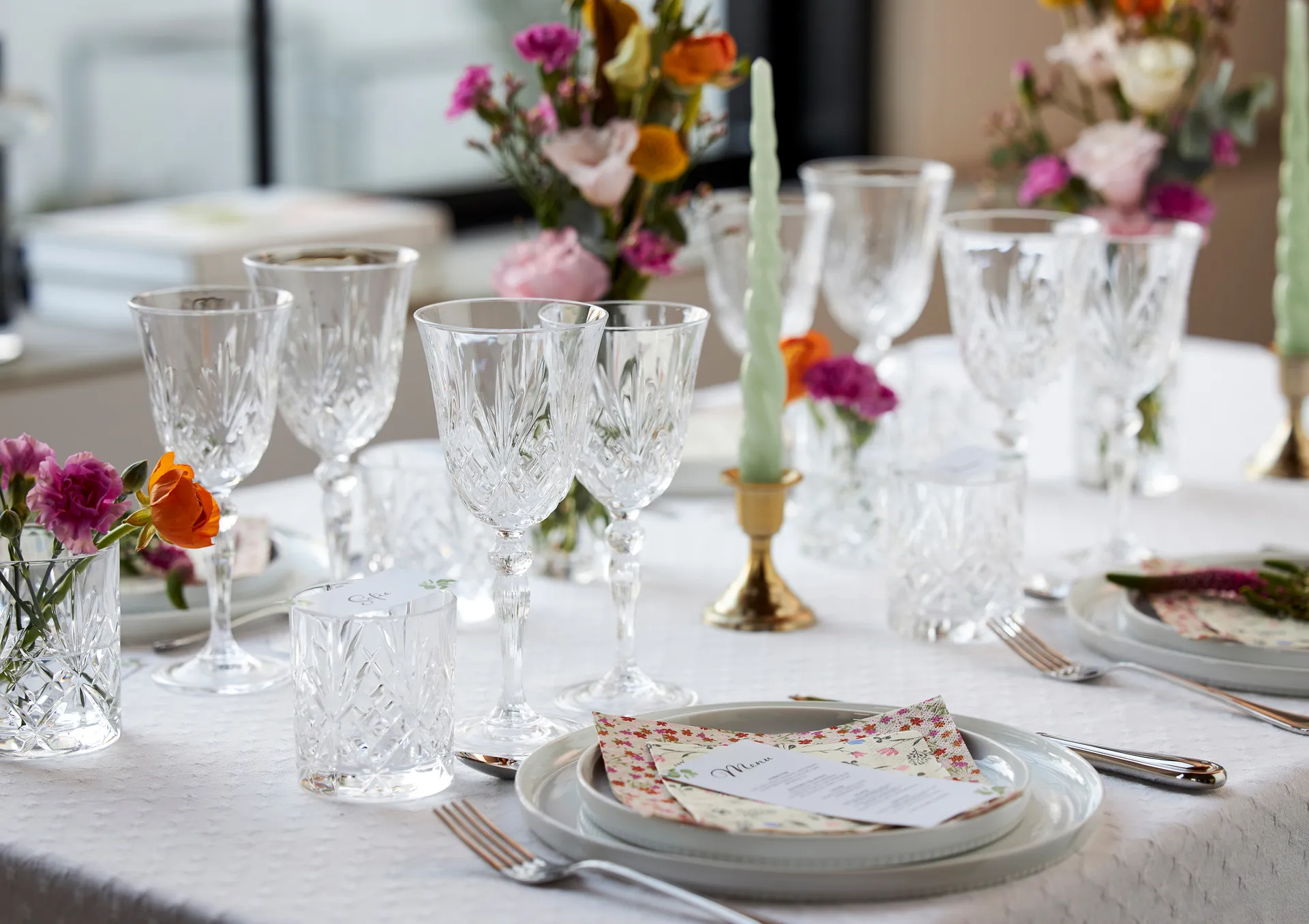 Melodia white wine glass 21 cl 4-pack, Crystal Lyngby Glas