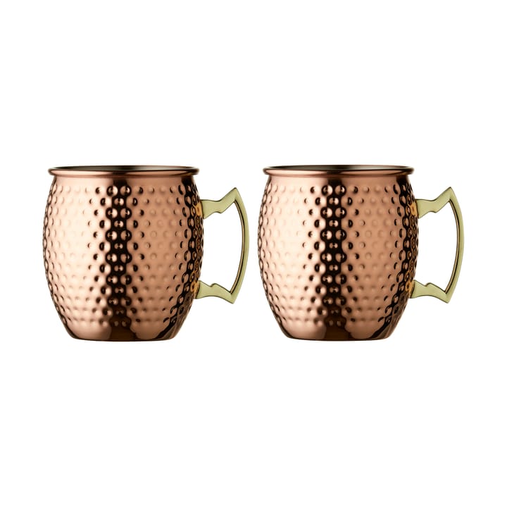 Moscow mule mug 55 cl 2-pack - Copper - Lyngby Glas