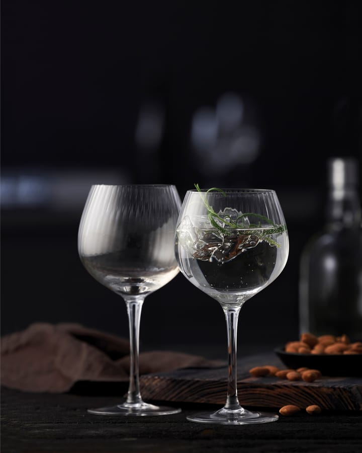 Palermo gin & tonic glass 65 cl 4-pack - Clear - Lyngby Glas