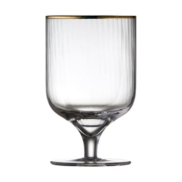 Palermo Gold wine glass 30 cl 4-pack - Clear-gold - Lyngby Glas