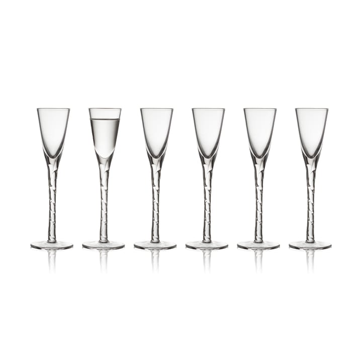 Paris snaps glass 2.5 cl 6-pack - Clear - Lyngby Glas