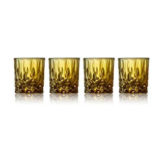 Lyngby Glas Sorrento shot glasses 4 cl 4-pack Amber