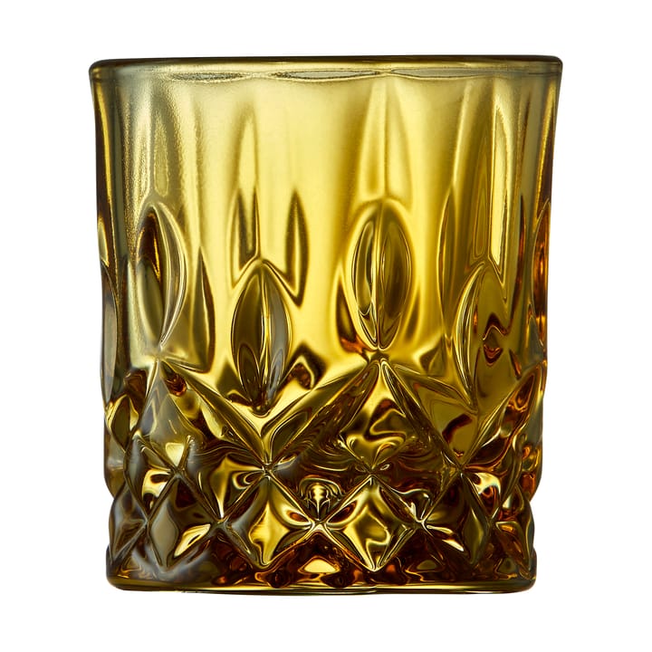 Sorrento shot glasses 4 cl 4-pack - Amber - Lyngby Glas