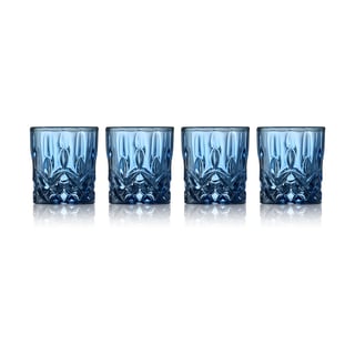 Lyngby Glas Sorrento shot glasses 4 cl 4-pack Blue