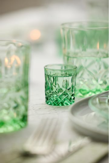 Sorrento shot glasses 4 cl 4-pack - Green - Lyngby Glas