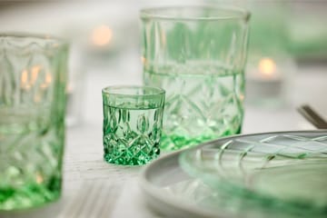 Sorrento shot glasses 4 cl 4-pack - Green - Lyngby Glas