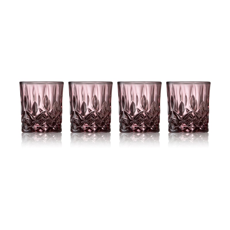 Lyngby Glas Sorrento shot glasses 4 cl 4-pack Pink