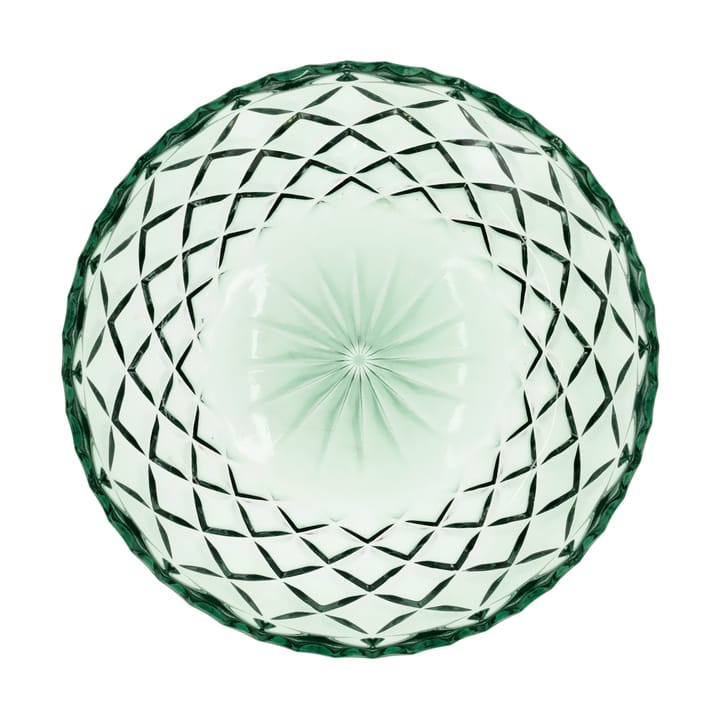 Sorrento small plate Ø16 cm 4-pack - Green - Lyngby Glas