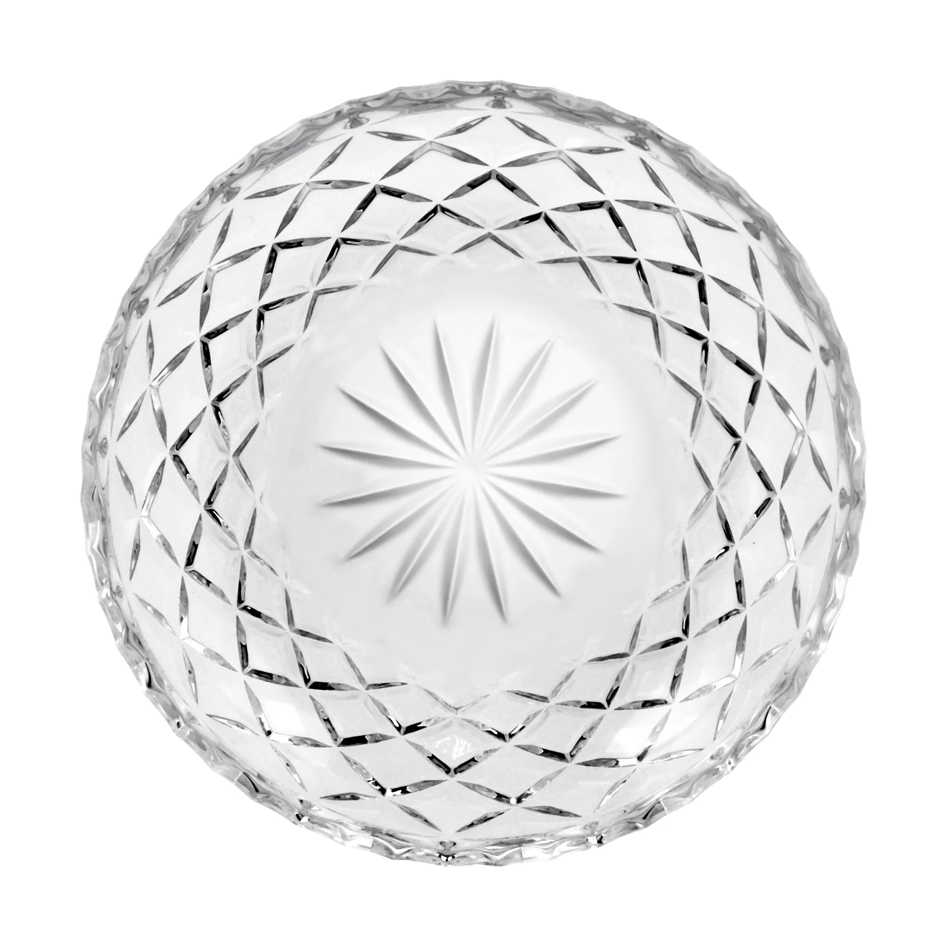 Sorrento small plate Ø16 cm 6-pack, Clear Lyngby Glas