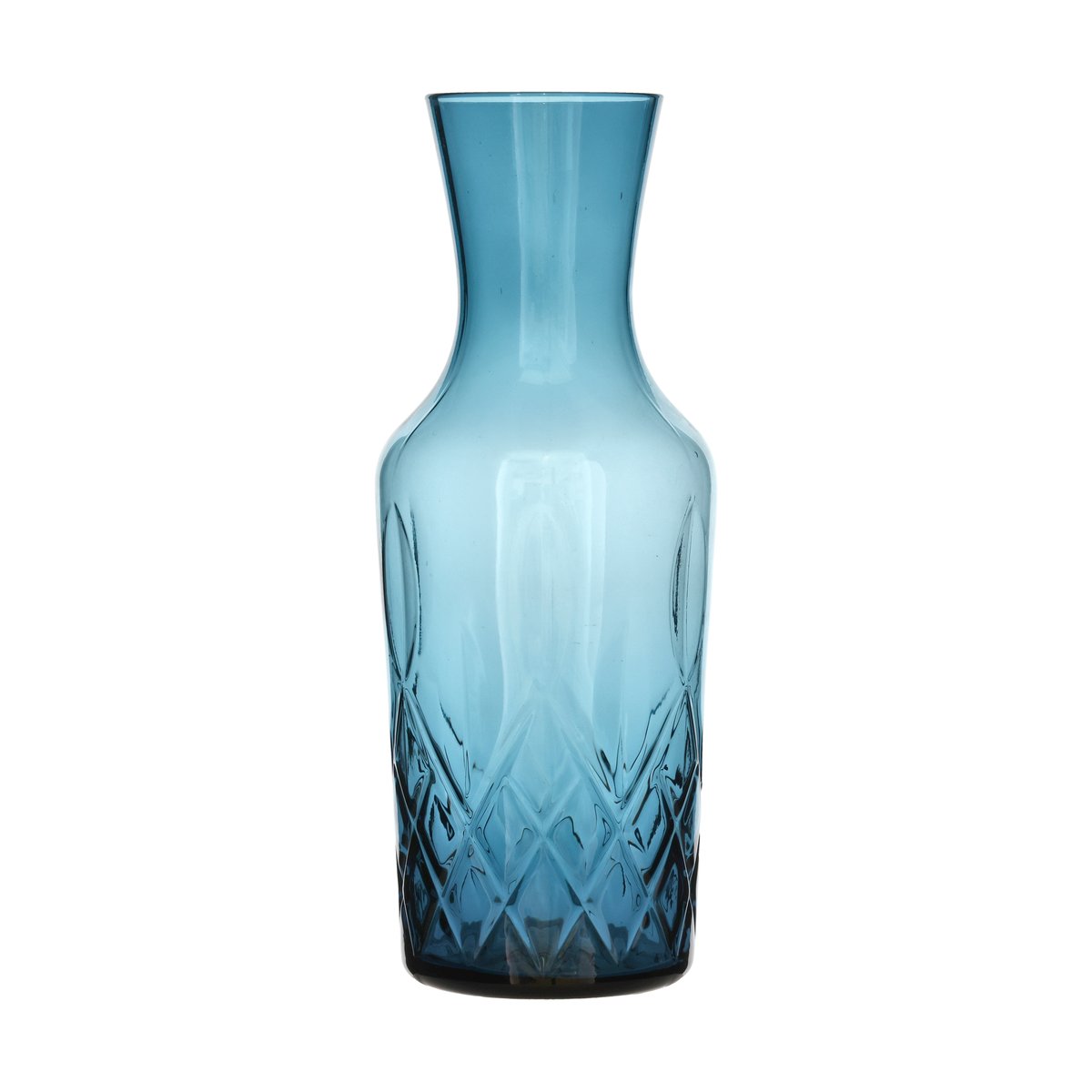 Lyngby Glas Sorrento water carafe 1 liter Blue | Scandinavian Design | Water jugs and carafes | Blue