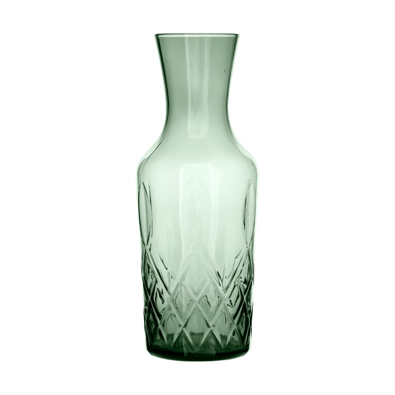 Lyngby Glas Sorrento water carafe 1 liter Green