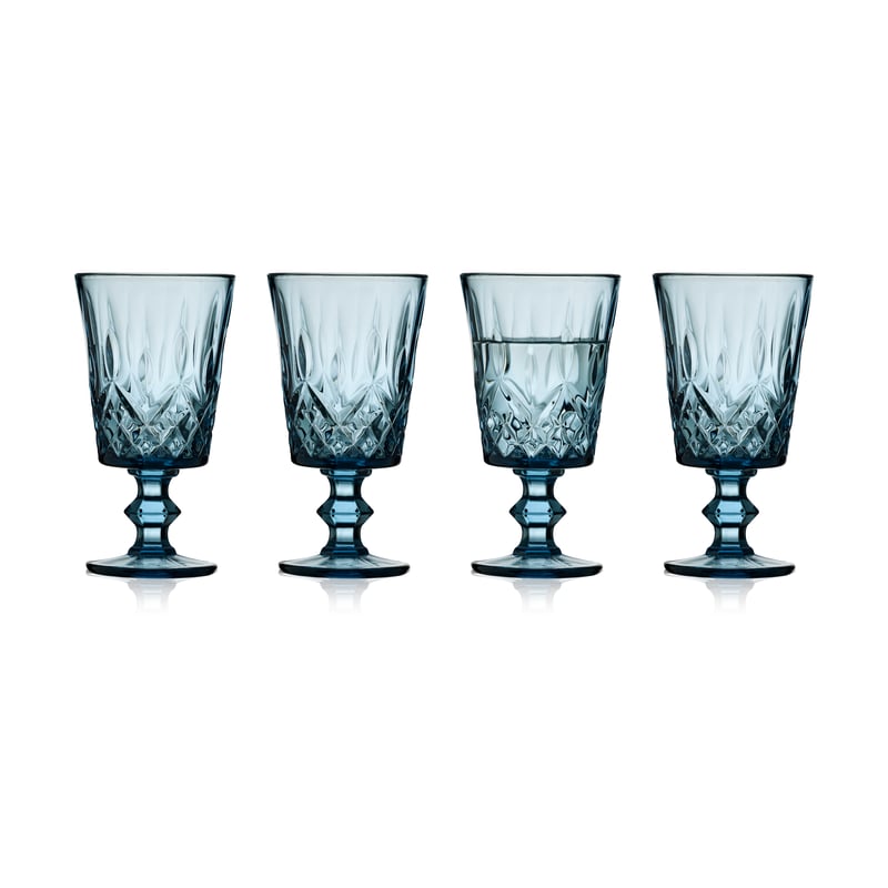 Lyngby Glas Sorrento wine glass 29 cl 4-pack Blue