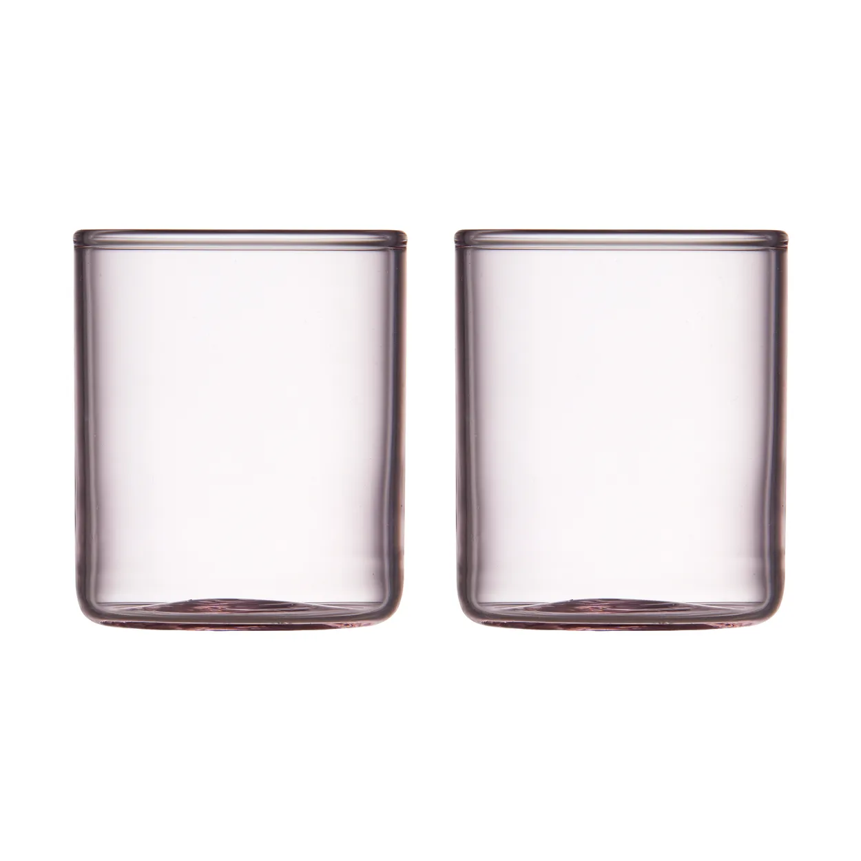 Lyngby Glas Torino shotglass 6 cl 2-pack Pink | Scandinavian Design | Shot glasses | Pink