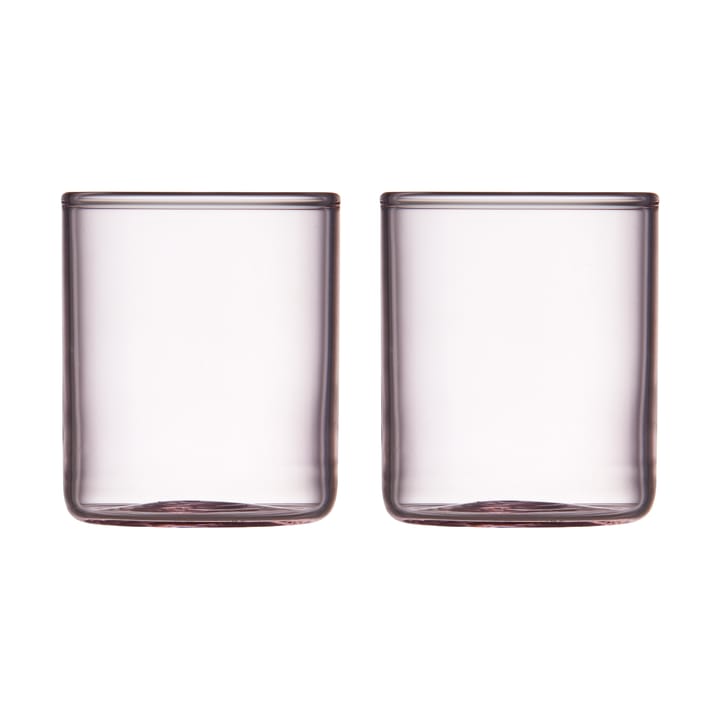 Torino shotglass 6 cl 2-pack - Pink - Lyngby Glas