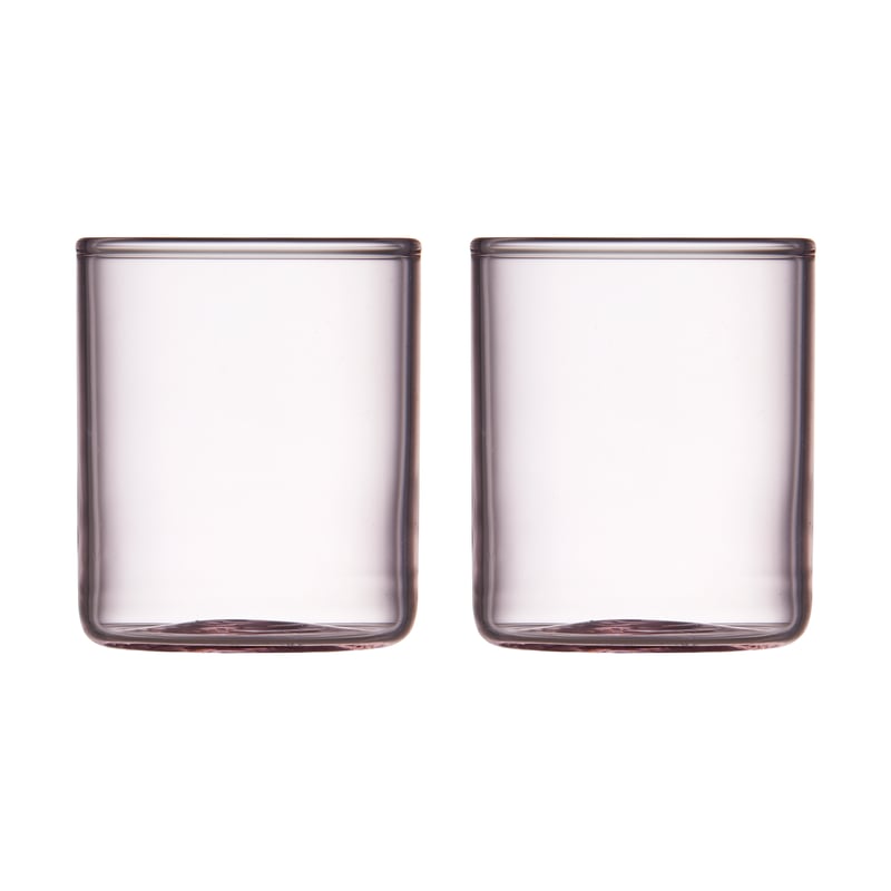 Lyngby Glas Torino shotglass 6 cl 2-pack Pink