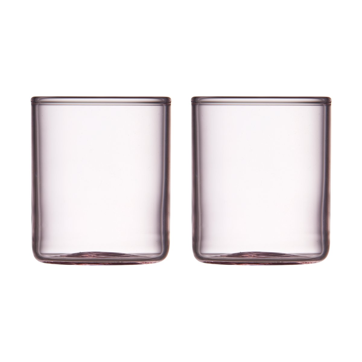 Lyngby Glas Torino shotglass 6 cl 2-pack Pink