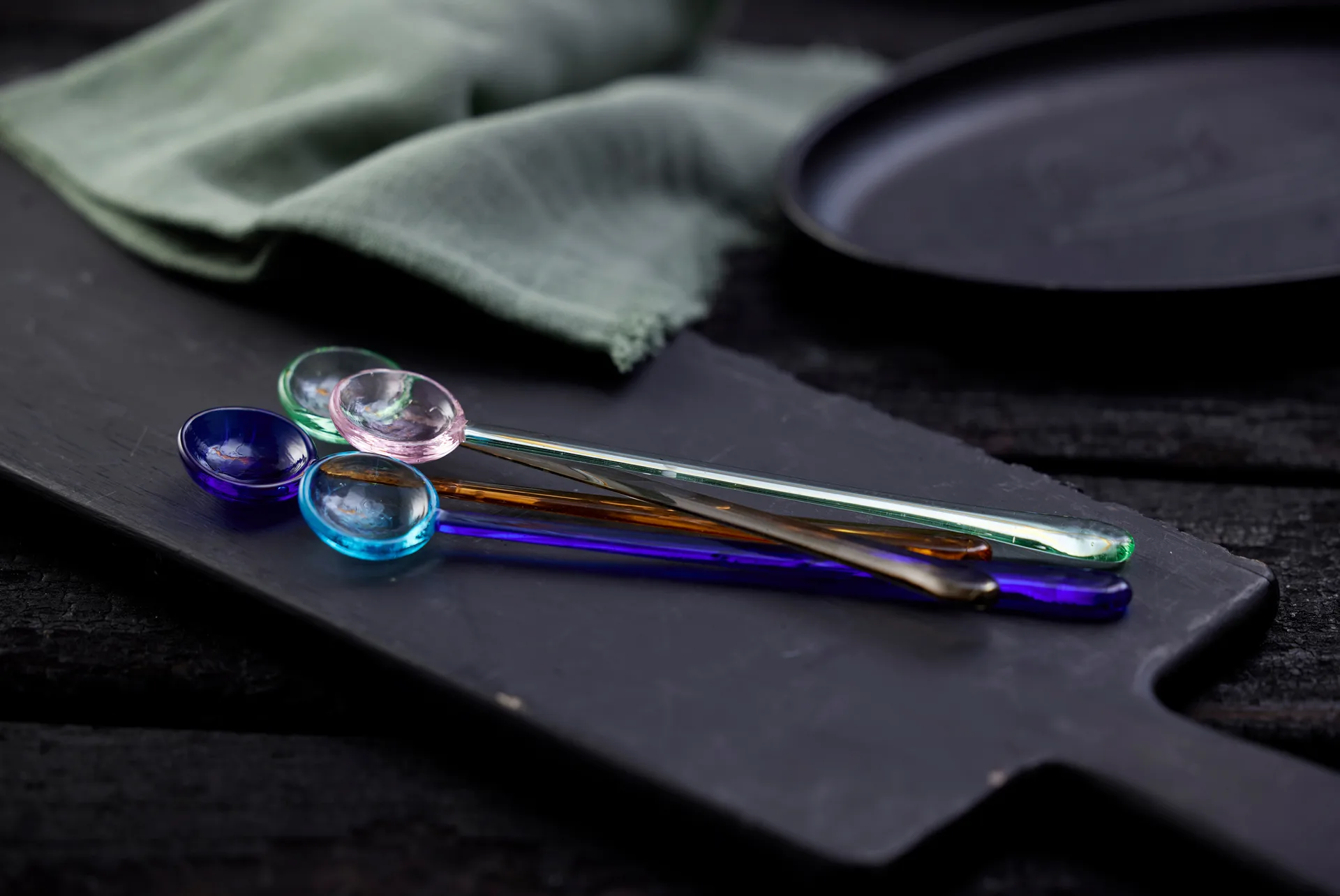 Torino spoon glass 18 cm 4 pieces, Mix Lyngby Glas