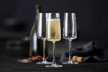 Zero champagne glass 30 cl 4-pack - Crystal - Lyngby Glas