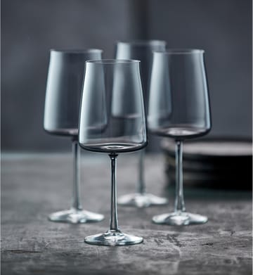 Zero red wine glass 54 cl 4-pack - Smoke - Lyngby Glas