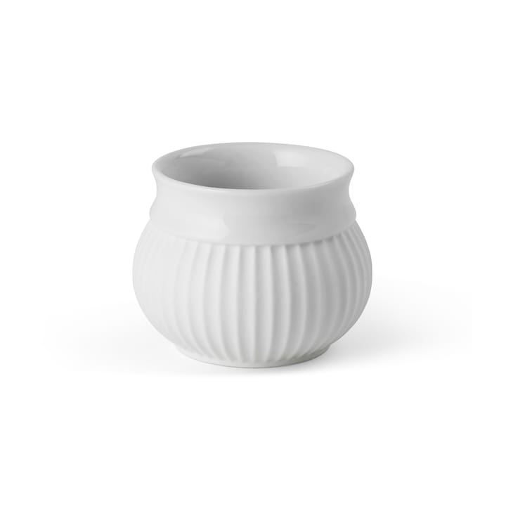 Curve lantern Ø6.5 cm - White - Lyngby Porcelæn