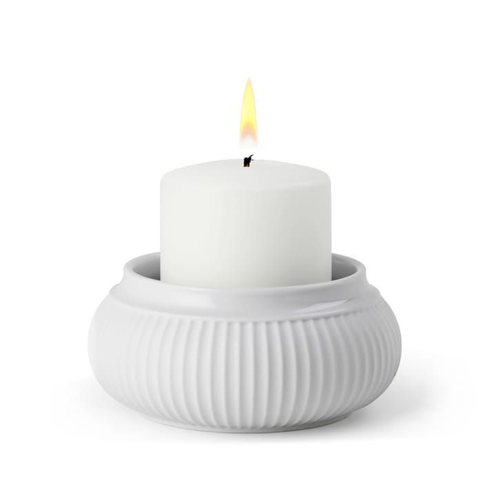 Curve lantern Ø6.5 cm, White Lyngby Porcelæn