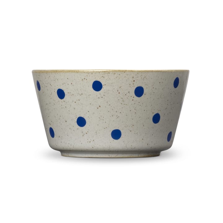 DAN-ILD dot bowl Ø17 cm - blue - Lyngby Porcelæn