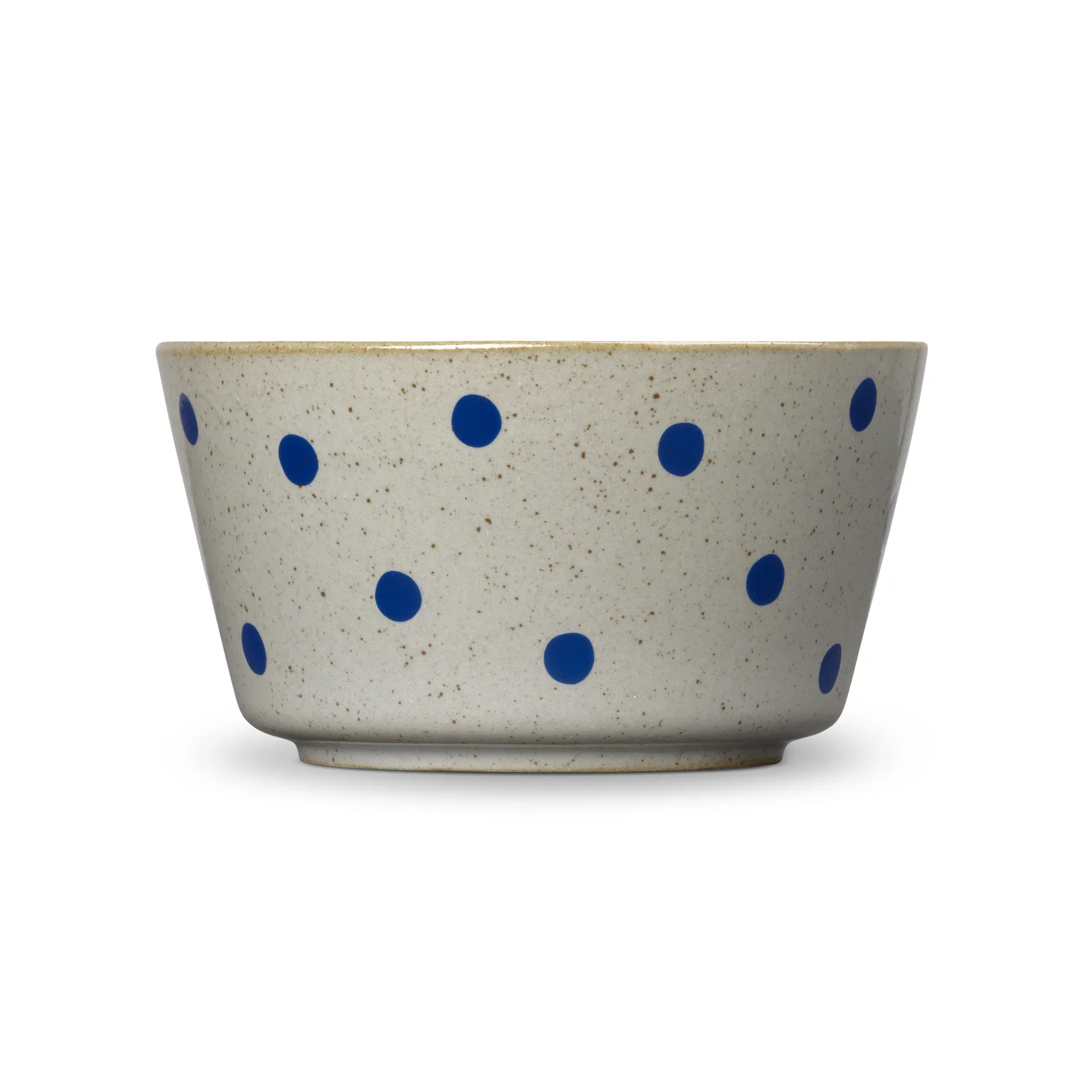 DAN-ILD dot bowl Ø17 cm, blue Lyngby Porcelæn