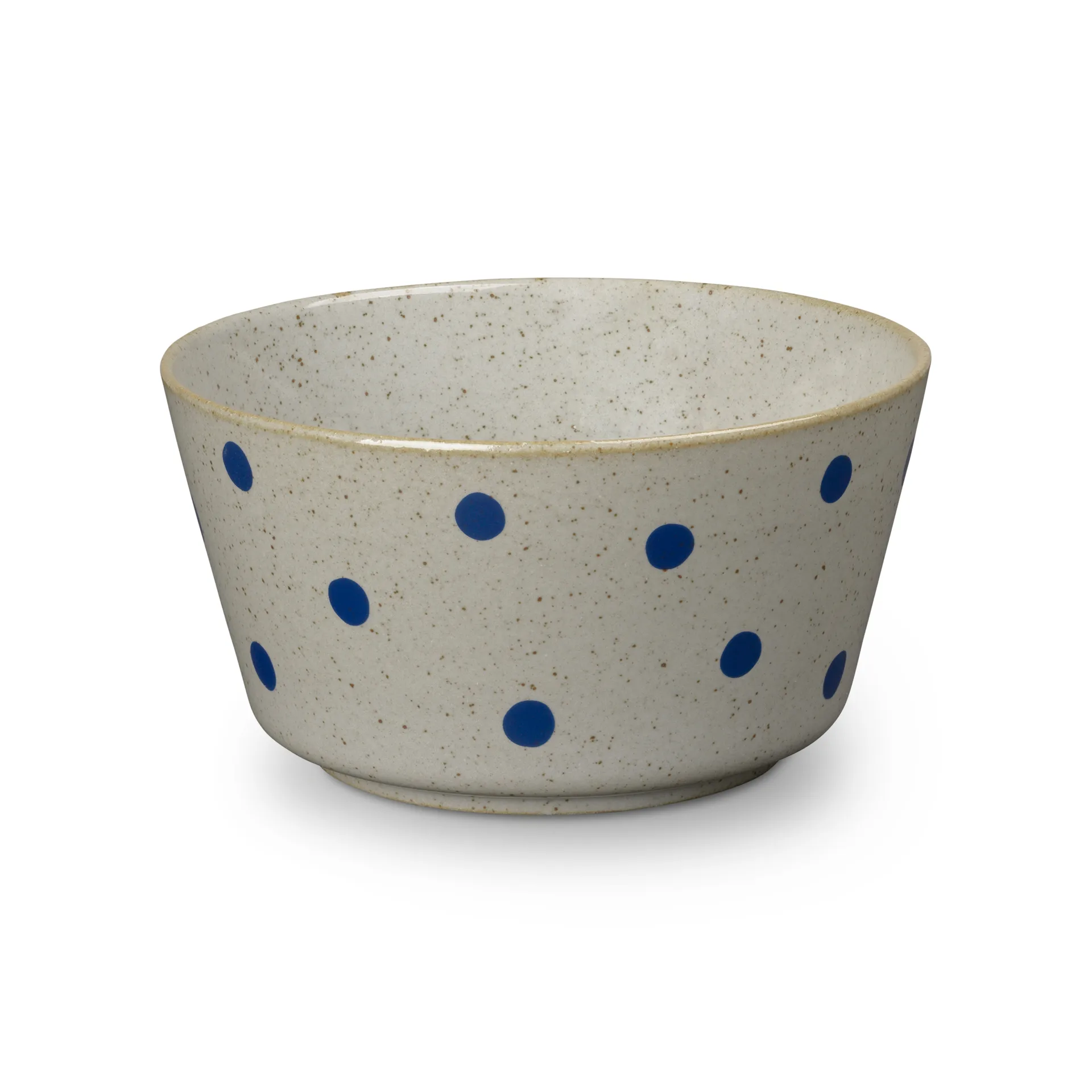 DAN-ILD dot bowl Ø17 cm, blue Lyngby Porcelæn