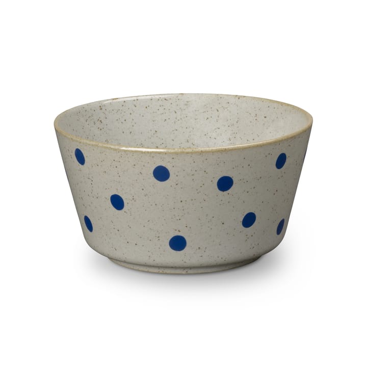 DAN-ILD dot bowl Ø17 cm, blue Lyngby Porcelæn