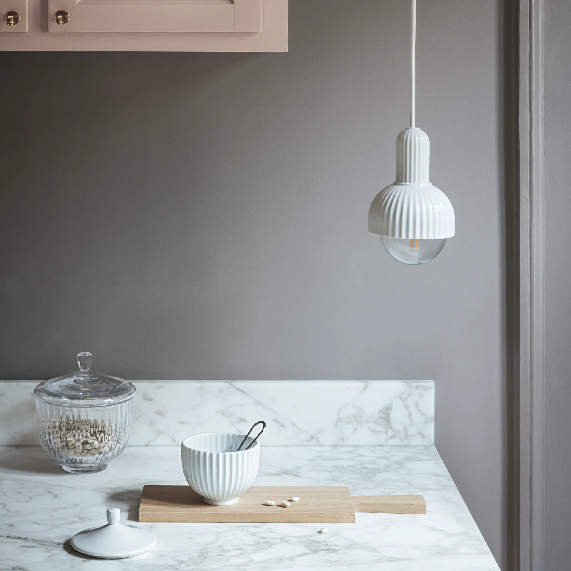 Lyngby ceiling lamp, white Lyngby Porcelæn