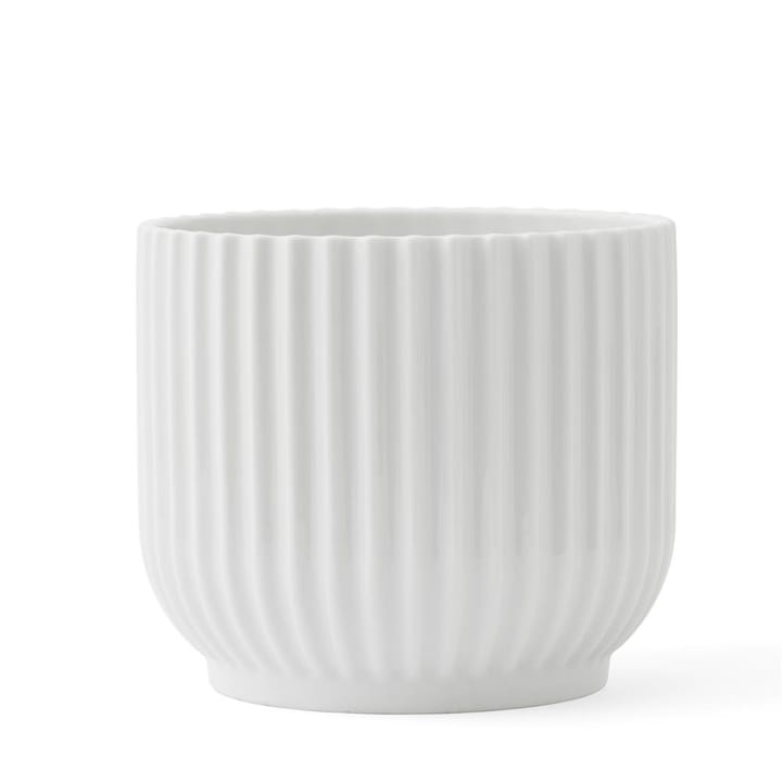 Lyngby flower pot white - Ø11,5 cm - Lyngby Porcelæn