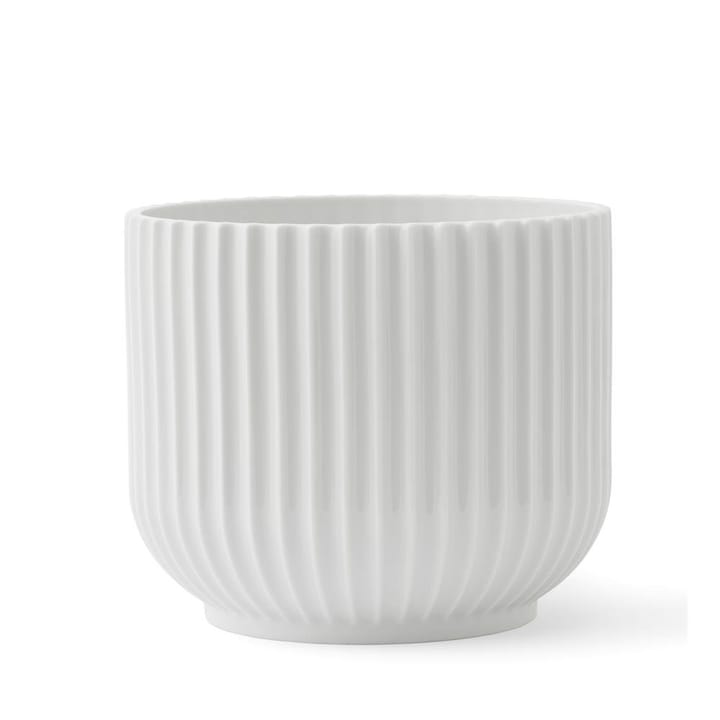 Lyngby flower pot white - Ø14,5 cm - Lyngby Porcelæn
