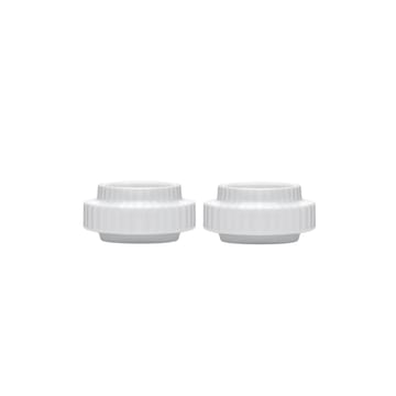 Lyngby lantern Ø 6.5 cm 2-pack - white - Lyngby Porcelæn