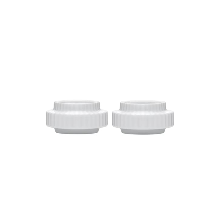 Lyngby lantern Ø 6.5 cm 2-pack, white Lyngby Porcelæn