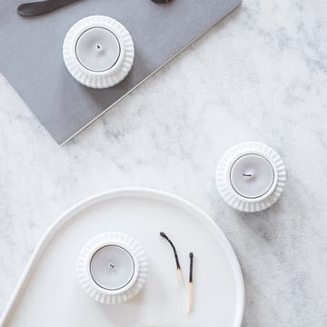 Lyngby lantern Ø 6.5 cm 2-pack - white - Lyngby Porcelæn