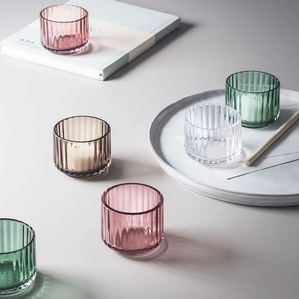 Lyngby tealight holder, Amber Lyngby Porcelæn