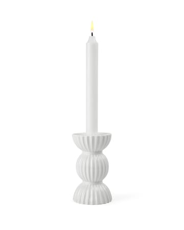 Lyngby Tura candle holder 14 cm - White - Lyngby Porcelæn