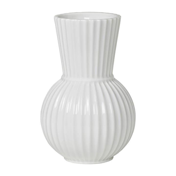 Lyngby Tura vase white - 18 cm - Lyngby Porcelæn